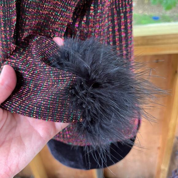 WAYF Besos Metallic Turtleneck Bodysuit Size XL - Picture 7 of 12